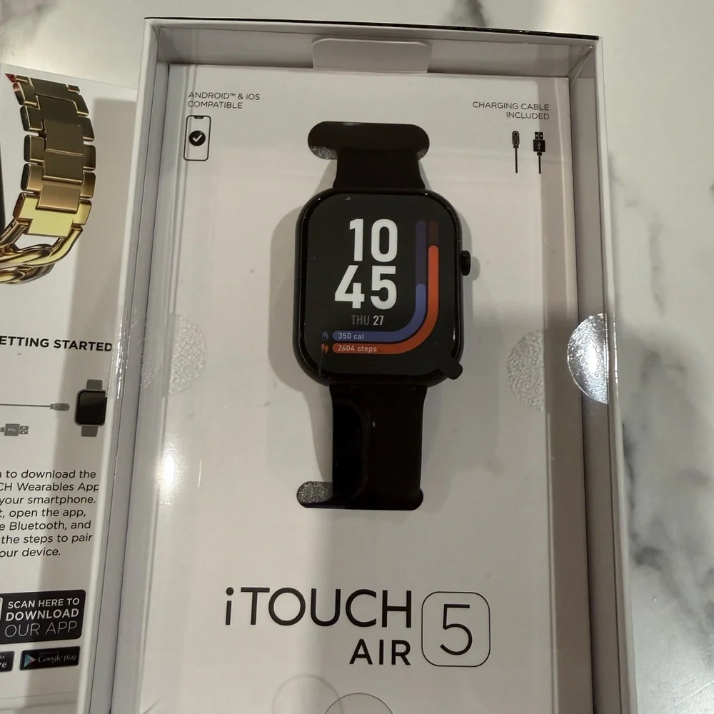Air 5 Smartwatch - Black new with box